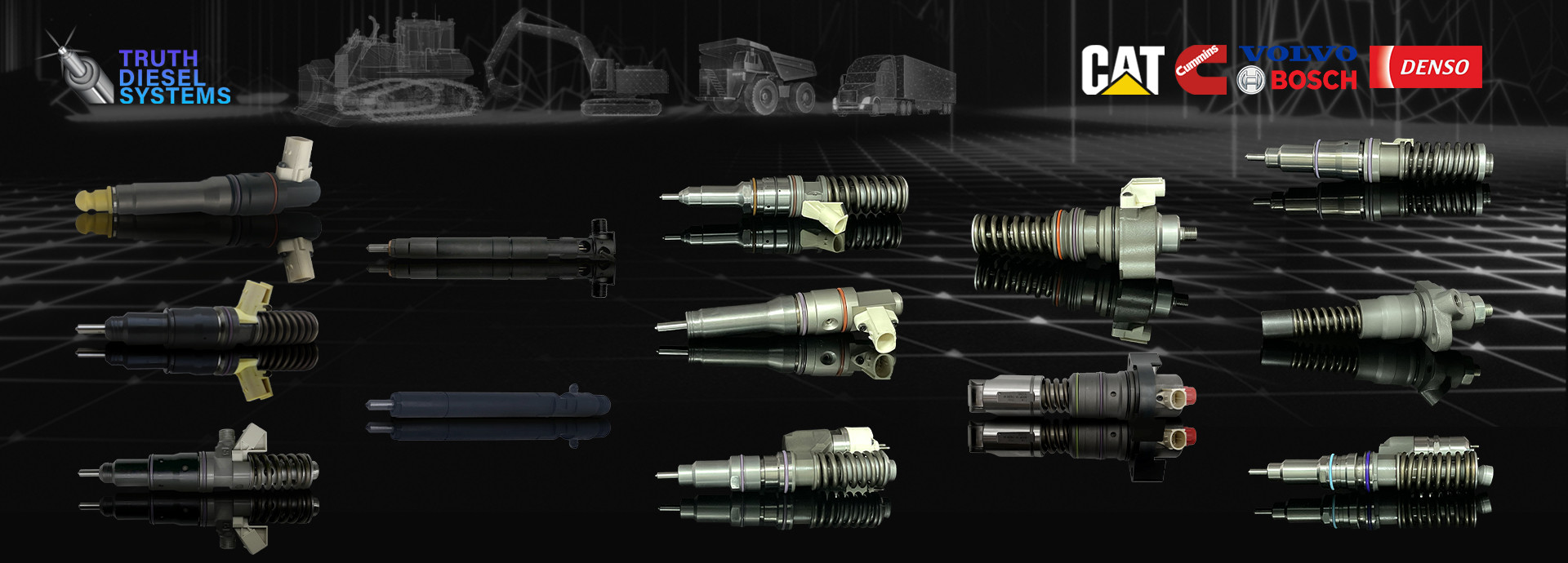 คุณภาพ หัวฉีดเชื้อเพลิง Caterpillar โรงงาน