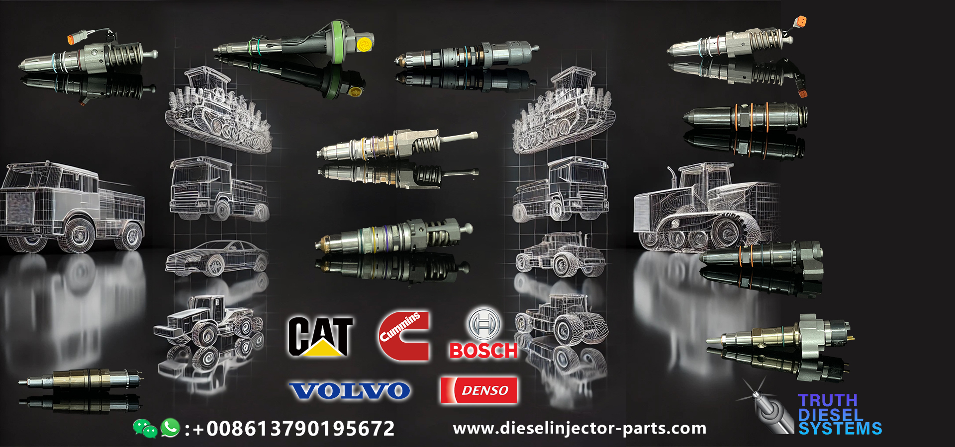คุณภาพ หัวฉีดเชื้อเพลิง Caterpillar โรงงาน