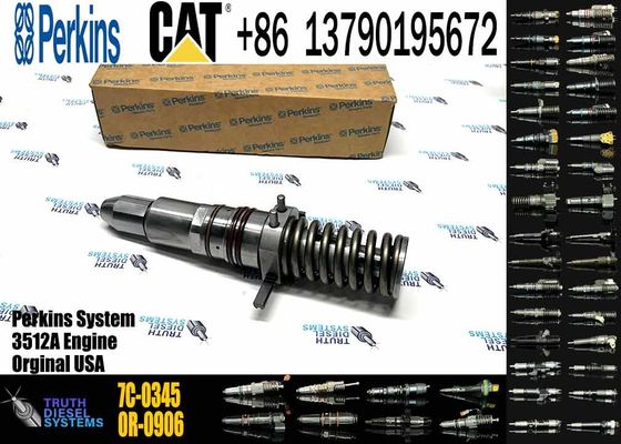 Excavator Parts 3512A Engine Injector 7E-3383 7C-0345 7C-4175 OR-3051 7E-9983 9Y-4544fuel injector For Excavator