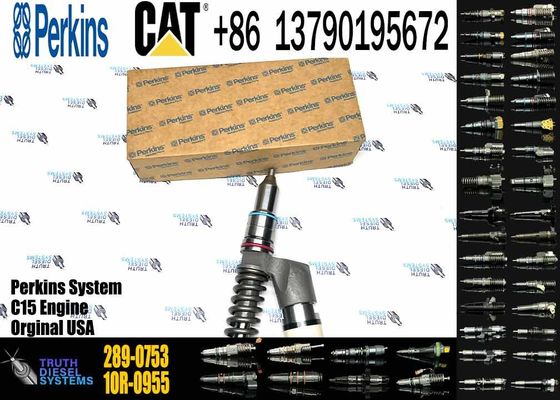 Diesel Engine Injector 289-0753 10R-0957 211-3024 10R-0958 359-7434 10R-0955 For Caterpillar C18 C15 Common Rail