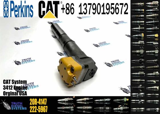 Rail Injector 196-4229 198-6605 198-6877 20R-4147 For CAT 3126 Engine 1964229 1986605 1986877