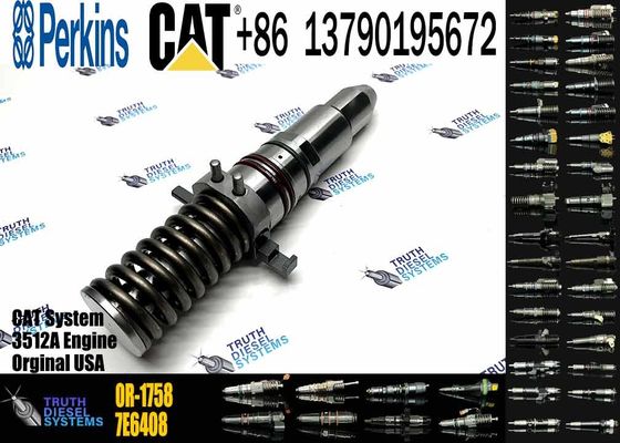 Diesel Engine Injector 7E-3383 7E-2269 0R-2923 0R-2924 0R-1759 0R-1758 0R-1756 For Caterpillar C3512A Common Rail