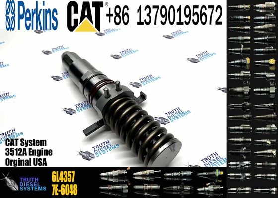 Diesel Engine Injector 4P9075 7E6408 4P9077 9Y3773 7C4148 6L4357 6L4355 6L4360 0R-8338 For Caterpillar C3512A Common Rail