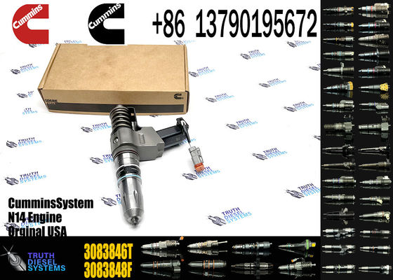 Construction Machinery Parts Fuel Injector for N14 Diesel 3083846T 3083848F 3411766F 3080931F for CUMMINS Diesel Engine
