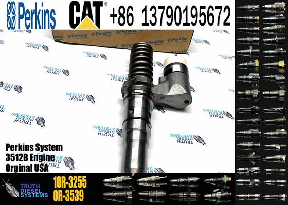 Common Rail Fuel Injector 249-0746 10R-2826 10R-2827 CAT 3512B Injector for Caterpillar Machinery Diesel Engine Parts