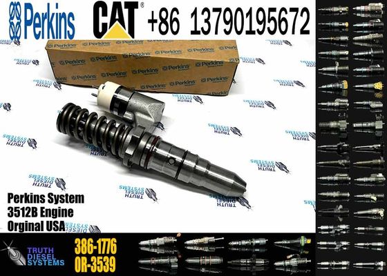 CAT Fuel Injector 386-1776 20R-1283 Common Rail Injector for Caterpillar 3508B 3508C 3512B 3516B Diesel Engine Parts