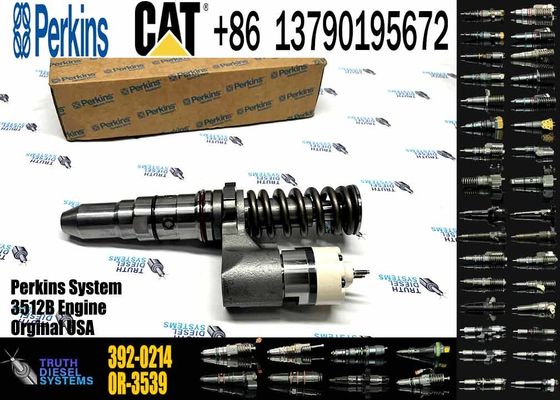Common Rail Fuel Injector 392-0214 20R-1275 CAT 3508B 3512B 3516B Injector for Caterpillar Machinery Diesel Engine Parts