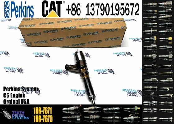 320-0670 10R-7670 3200670 10R7670 Common Rail Fuel Injector Compatible with Caterpillar CAT C6.6 Engine