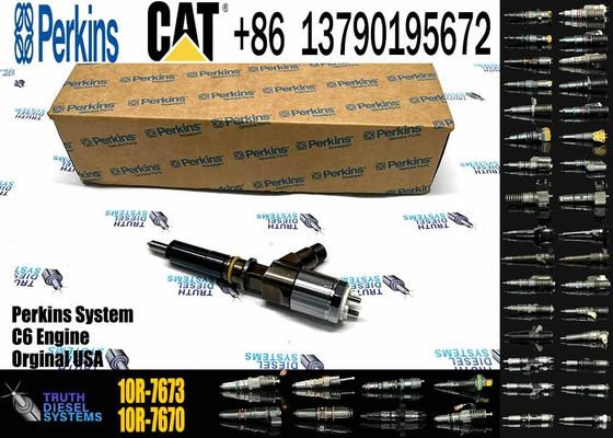 10R7673 10R-7673 Fuel Injector CAT C6.6 Common Rail Fuel Injector 3200690 320-0690 for Cat 928H 928HZ 930H 938H 963D