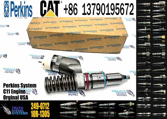 Construction Machinery Parts C11 Engine Fuel Injector 249-0712 2490712 for Wheel Loader 966H