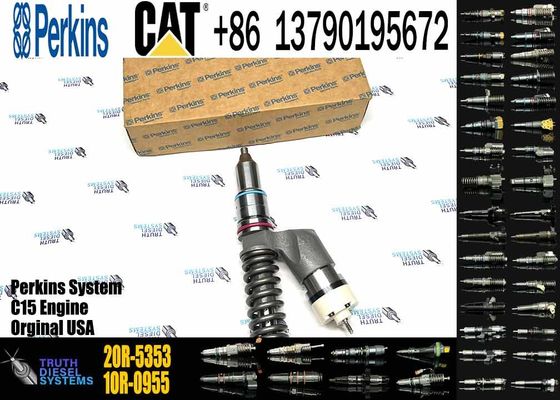 Common Rail Fuel Injector 350-7555 20R-0056 for Caterpillar C10 C12 Excavator 345B CPT372 350-7555 350 7555 20R0056