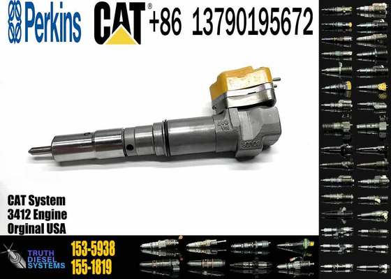 Fuel Injector 153-5938 20R-4148 174-7528 20R-0759 198-7912 204-2467 232-1168 Fit for CAT 3412 Diesel Fuel Engine Injection Part