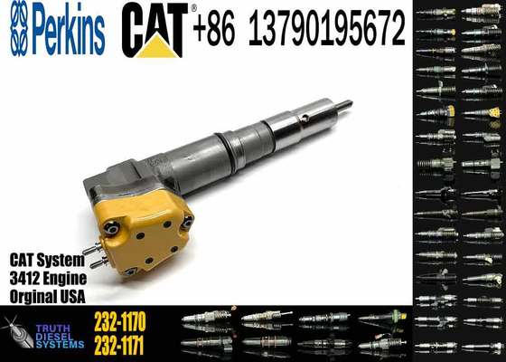 Diesel Common Rail Fuel Injector 232-1171 Rebuild Spare Parts Injection Nozzle 10R-1267 232-1183 232-1171