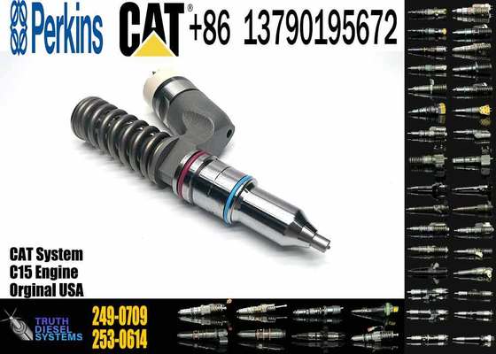 C15 Fuel Injector 244-7716 C15 Diesel Engine Common Rail Fuel Injector 235-1402 2351402 2447716 for Caterpillar C15 Engine