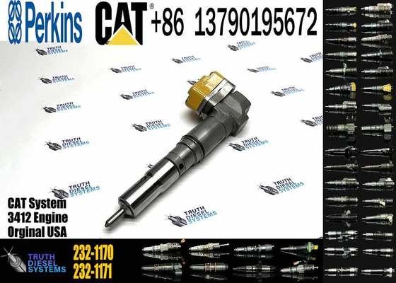 Engine Parts 20R0758 Common Rail 2C-0273 diesel Fuel Injector 2C0273 20R-0758 232-1170 for Caterpillar 3412E Engine Part