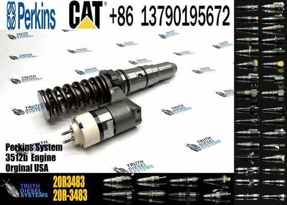 New Caterpillar C3512B Common Rail Diesel Engine Injector Set Including 230-3255 3920214 20R-0850 20R3483 Injector Components