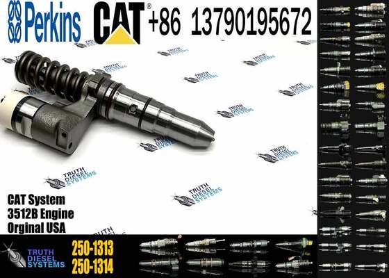 Fuel Injector 250-1313 386-1757 2501313 for C12 3516B 3512B Construction Machinery Parts