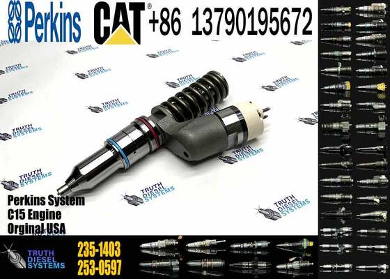 Excavator Injector 2351403 235-1403 2447718 244-7718 for C18 Engine Parts Diesel Nozzle Assembly