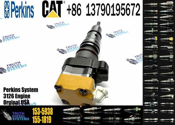 Excavator Injector 153-5938 AP63813BN BI1830562C2 1833645C1 1833646C92 AC1822892C1 for 3126 Engine Parts Diesel Nozzle Assembly