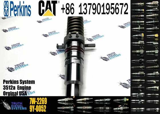 New Diesel Engine Injector 7W-2269 7C-4174 7E-3384 7C-9577 7E-8836 7E-3382 7C-4184 for C-aterpillar C3512A Common Rail Steel