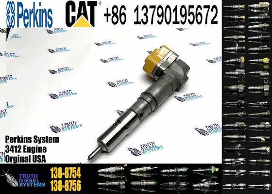 YS Fuel Injector 104-3377 174-7526 111-7916 138-8754 0R-8624 for 3408E 3412E Engine 769D 773D 775D 631E 633E 637E 651E 657E 6