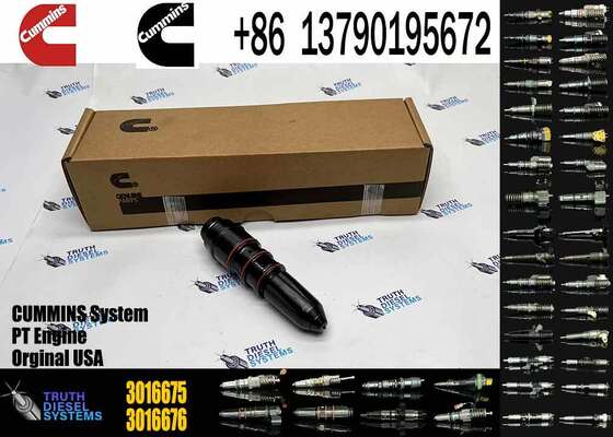 CUMMINS Diesel Fuel Injector Injector Nozzle 3016675 3003958 for K19 PT Diesel Engine Parts Construction Machinery Parts