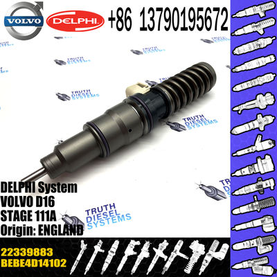 High Quality Diesel Fuel Electronic Unit Injector BEBE4D14102 22339883 for VOL D16 STAGE 111A