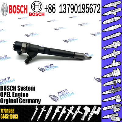 diesel fuel injector 0445110183 OE 55197875 55197124 71794966 for engine model Z13DTJ Z13DTH