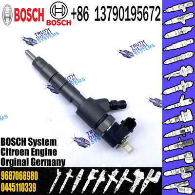 High Quality China Made New 0445110339 diesel injector assy 0 445 110 339 for PEUGEOT 8H... OE 9687068980 Diesel Engine