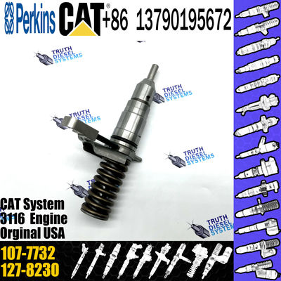Engine 3114 3116 Injector 127-8216 1278216 1077732 107-7732 Fuel Injector for E320B E325B E322B Excavator Diesel Engine