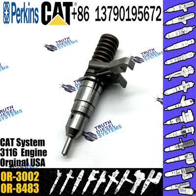 3114 3116 Engine Diesel Fuel Injector 7E-8727 7E8727 0R3002 0R-3002 For Excavator 205B 213B 214B 224B E110B E120B E240B