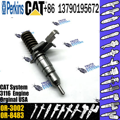 3114 3116 Engine Diesel Fuel Injector 7E-8727 7E8727 0R3002 0R-3002 For Excavator 205B 213B 214B 224B E110B E120B E240B