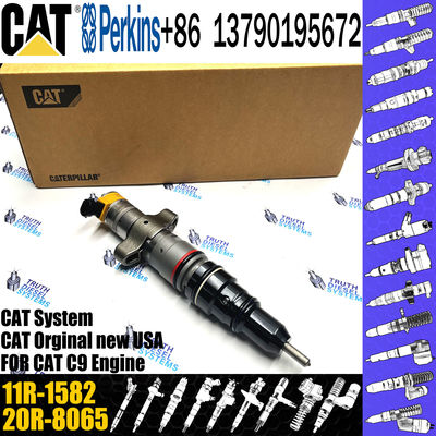 Fuel injector 267-9710 2679710 fuel common rail injector 242-0857 2420857 For CAT C9 11R-1582 11R1582