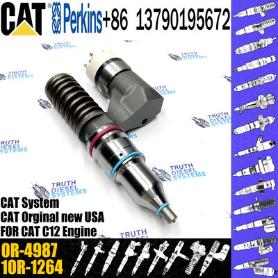 Common rail diesel fuel injector 0R-4987 10R-1264 10R-0967 212-3462 10R-0961 212-3469 For Caterpillar C10 C12 Engine