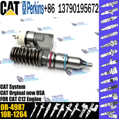 Common rail diesel fuel injector 0R-4987 10R-1264 10R-0967 212-3462 10R-0961 212-3469 For Caterpillar C10 C12 Engine