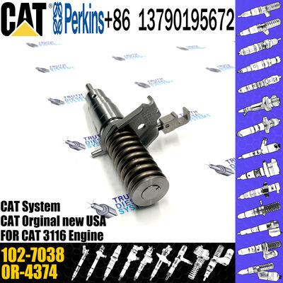 3116 common rail injectors 102-7038 0R-4374 7E-6193 105-1694 0R-8682 9Y-4982 for Caterpillar excavator