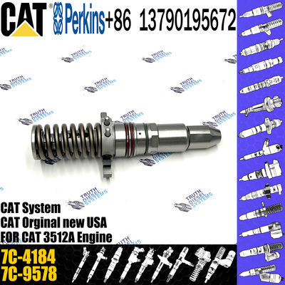 Injector Assembly 7C-4184 6I-3075 7C-9577 7E-8836 7E-3382 9Y-1785 For Caterpillar 3512A Engine Excavators