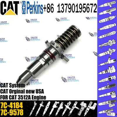 Injector Assembly 7C-4184 6I-3075 7C-9577 7E-8836 7E-3382 9Y-1785 For Caterpillar 3512A Engine Excavators