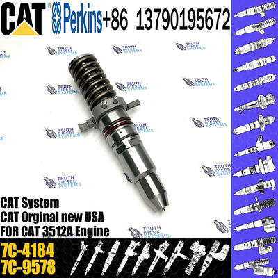 Injector Assembly 7C-4184 6I-3075 7C-9577 7E-8836 7E-3382 9Y-1785 For Caterpillar 3512A Engine Excavators