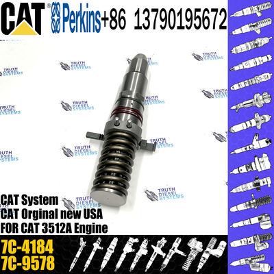 Injector Assembly 7C-4184 6I-3075 7C-9577 7E-8836 7E-3382 9Y-1785 For Caterpillar 3512A Engine Excavators