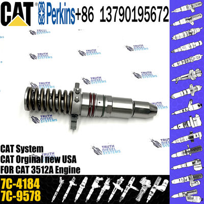 Injector Assembly 7C-4184 6I-3075 7C-9577 7E-8836 7E-3382 9Y-1785 For Caterpillar 3512A Engine Excavators