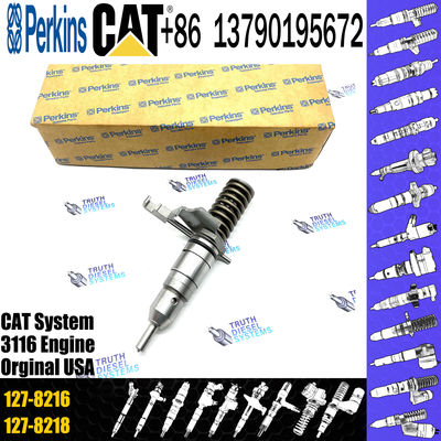 Excavator spare Part 127-8218 127-8216 Fuel Injector for Cat 3116 3114 Engine