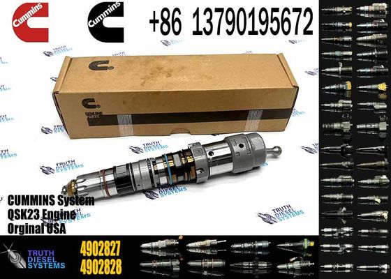 Truck tractor excavator diesel engine spare part QSK23 QSK60 QSK19 6D170 fuel injector 4902827 4077076 4062090