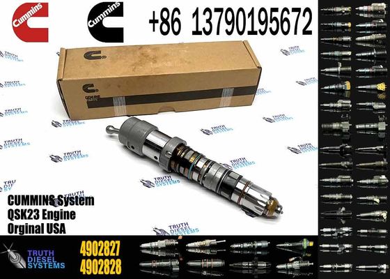 Truck tractor excavator diesel engine spare part QSK23 QSK60 QSK19 6D170 fuel injector 4902827 4077076 4062090