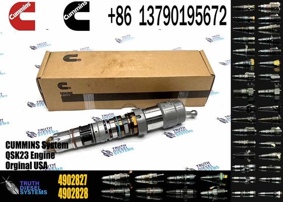 Truck tractor excavator diesel engine spare part QSK23 QSK60 QSK19 6D170 fuel injector 4902827 4077076 4062090