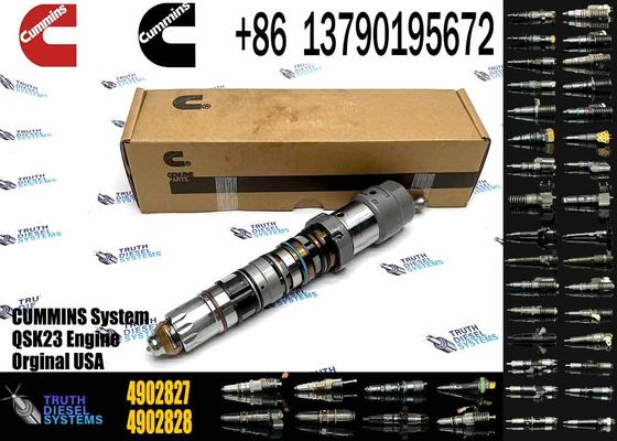 Truck tractor excavator diesel engine spare part QSK23 QSK60 QSK19 6D170 fuel injector 4902827 4077076 4062090