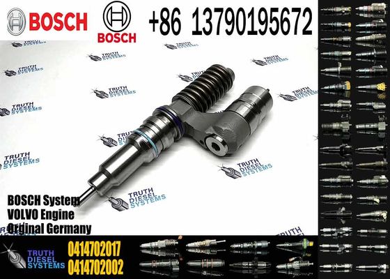 Genuine Diesel Common Rail Fuel Injector 0414702002, 3165869, 0414702017, 5236686, 5237146, 8113286, 3165874, 3964829
