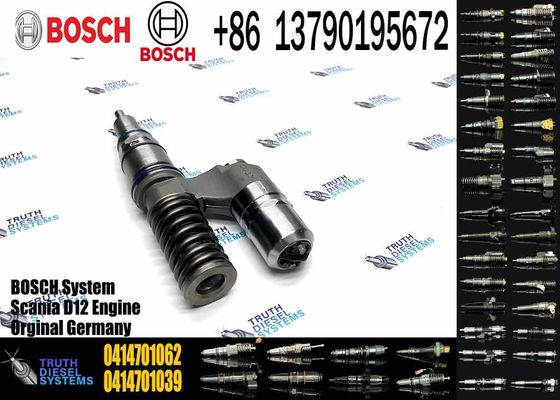 1766549 Unit Diesel Fuel Injector 0414701037 0414701062 2098522 For Scania Repair Kits F00041N044 With Nozzle DLLA145P22