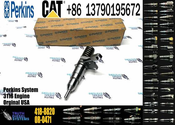 New common rail injector 127-8225 418-8820 7E-8727 0R-8461 7E-8729 0R-8469 for diesel engine CAT