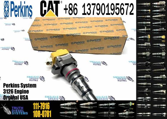 Excavator Spare Parts 4CR01974 111-7916 1117916 Fuel injector 116-3526 171-9710 for 3126 3126B 3126E engines 1163526 171